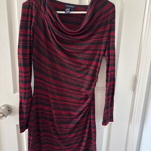 Women’s dress , Cowl Neck, full sleeves, knit material Fall dress